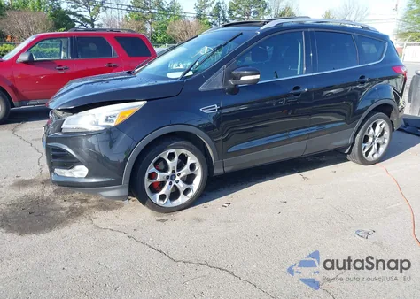 2013 Ford Escape Titanium из США, поврежденный, VIN 1FMCU9J90DUC40758